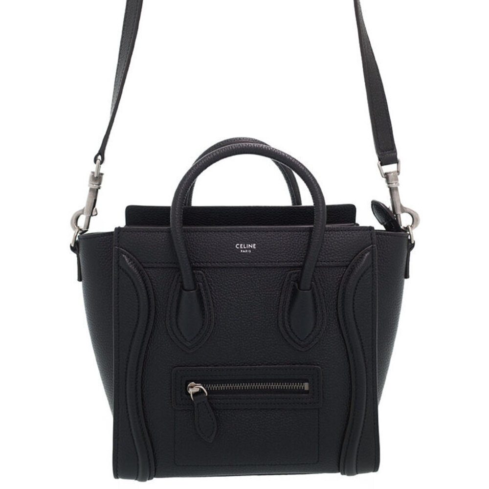 Celine Luggage Shopper Leather Shoulder Bag